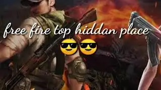 Free fire 🔥 hidden place and tree trik 😎😎