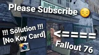Fallout 76: (Duncan Quest Problem) 