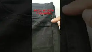 COMO ESTRECHAR UN PANTOLON JEAN EN CINTURA