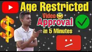 How to Approve Age Restriction on YouTube|Age Restricted Video Problems Solve 2021💯