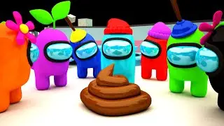 AMONG US POOP! / 015 / IMPOSTOR POOPED EVERYWHERE! / THE FUNNIEST ANIMATIONS! / #game #memes #funny