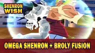 Omega Shenron and Broly Fusion | Omega Broly | DBZ Tenkaichi 3 (MOD)