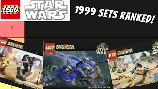 Ranking All 13 LEGO Star Wars Sets from 1999! | Tier List