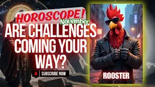 ROOSTERS, Get READY for November&rsquo;s UNSEEN TWIST and TURNS! | ROOSTER'S NOVEMBER HOROSCOPE #horoscope
