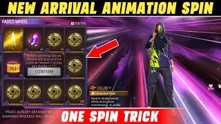 Unlimited Voide Arrival Animation 🥶 Free Fire || Gojo Arrival Animation Spin Trick