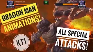All Dragon Man Special Attacks And Abilities! Mcoc Journal Video Shows It All!