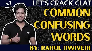 Learn common words | Let's Crack CLAT | By Rahul Dwivedi | CLAT 2024 | Unacademy CLAT