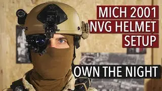 MICH 2001 Airsoft/MilSim NVG Helmet Setup
