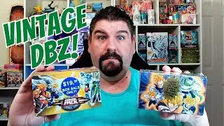 *VINTAGE* Score Dragon Ball Z Power Pack Boxes from 2002! With Saiyan Saga Booster Packs Inisde!