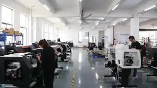 🏭 Sublimation Digital Printer Production in Action