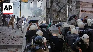 Islamists in Pakistan clash with police ahead of pro-Palestinian rally