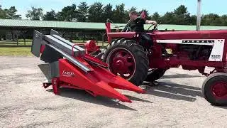 Byron sweet corn harvester for fresh market 
