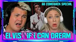 Reaction to Elvis Presley - If I Can Dream ('68 Comeback Special) | THE WOLF HUNTERZ Jon and Dolly