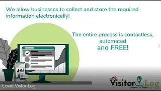 Free Covid Vistor Log Introduction, Contactless tracing without downloads