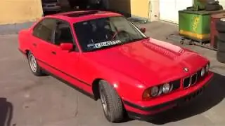 BMW E34 2.5 Turbo замеры, настройка топливной карты