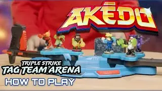 Akedo Power Storm Triple Strike Tag Team Arena  [HOW TO PLAY]