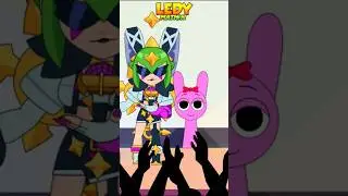 🎤🎤MELODIE POP STAR ORIGIN New skin Part #2🎤🎤 Brawl stars y SPRUNKI PINKI | Good Random -  LEDYMATION