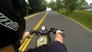 Riding Through Peoria Heights Illinois on my 2017 Iron 883