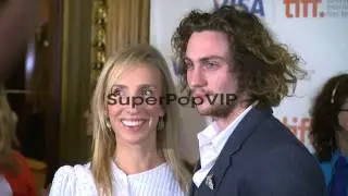 Sam Taylor-Wood, Aaron Taylor-Johnson at Anna Karenina To...