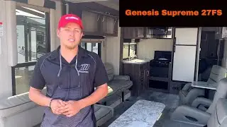 Genesis Supreme 27FS Travel Trailer | Toy Hauler Depot