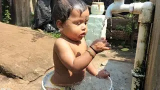 ପ୍ରିୟା ର ଗାଧେଇବା ଖୁସି 💞💞💞🥰🥰🥰🥰#cutebaby #viralvideos #cute@priyasriyamasti