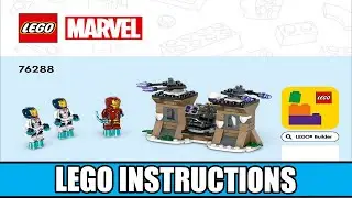LEGO Instructions - Marvel  - 76288 - Iron Man & Iron Legion vs. Hydra Soldier  - Avengers: