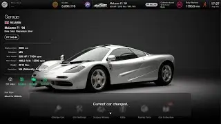 GT7 Info: Legend Garage Engine Start: 1994 McLaren F1