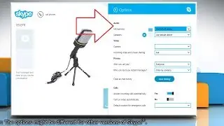 How to Adjust Skype&reg; Sound Settings for Speaker and Microphone on Windows 8