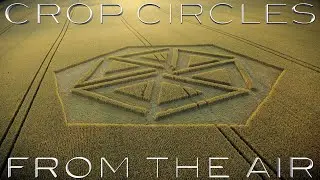 Hexagonal Crop Circle | 10 July 2022 | Froxfield, Wiltshire | Crop Circles From The Air
