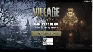 Resident Evil Village DEMO -  Online Streaming Version (Stadia tech)