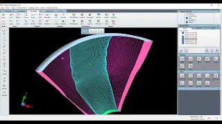 Meshing a serrated Fan Blade in GridPro Part-1