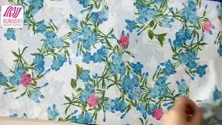flexible polyester spandex printed mesh fabric