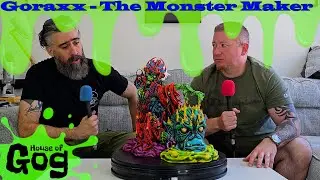 Goraxx, The Monster Maker - The Art of Skinner | House of Gog Art Statue