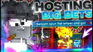 HOSTING REME BIG BETS +600BGL / GROWTOPIA