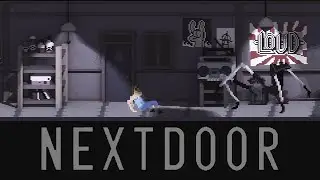 NextDoor Horror Pixel Art Retro