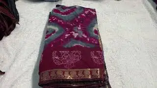 ❤️❤️#maheshwarisilk 2 cut piece sarees₹260 #whatsapp 6305077202🛍️🛍️#customization ❤️❤️