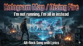 Alt-Rock Song | Fuel Your Drive with Rising Fire | Hologram Map / Rising Fire