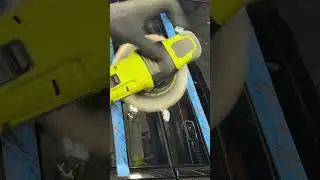 Incredible results from the cordless Ryobi polisher