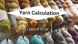 Calculate length, weight and count of yarn | Textile Math | Count Conversion