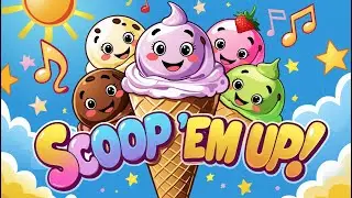 Scoop &lsquo;Em Up! 🍦 | Fun Ice Cream Song for Kids | Learn Flavors & Sing Along! | ThulirKutties
