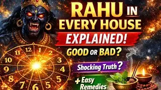  Rahu in Every House Explained | Good or Bad? + Easy Remedies 😃😇😇😇