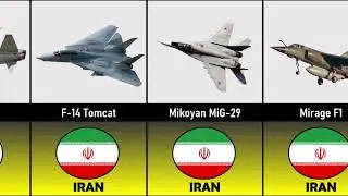 Iran 🇮🇷 Air Force Power | Active Aircraft 2026
