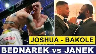 JOSHUA - BAKOLE NA GALI THE RING, CZERKLEWICZ - BEDNAREK I WOŁCZECKI W DZIERŻONIOWIE