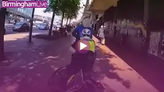 Watch police stop knife suspects in dramatic Birmingham city centre scenes