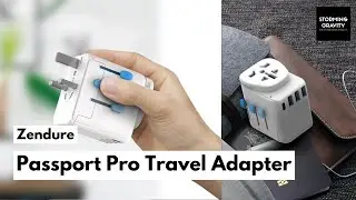 🔴 Zendure Passport Pro | Resettable Grounded Travel Adapter with USB-C PD Fast Charging