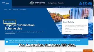 186 Employer Nomination Scheme Visa