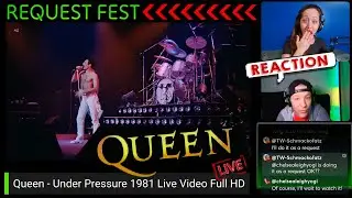 Queen - Under Pressure 1981 LIVE [REACTION]