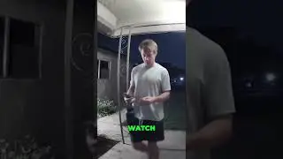 Scary Doorbell Footage: Terrifying Figure Seen On Camera #scary #scarystories #horror #shorts
