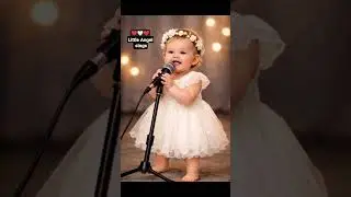 Little Angel sings ❤️🤍❤️#SongOfEternalFlame​ #PassionatePraise​ #GospelMusic​ #viralvideo