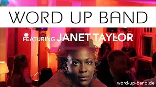 Janet Taylor & WORD-UP-BAND.DE - Live im Falkenstein Grand Kempinski - High End Partyband Frankfurt